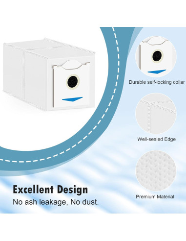 10 Bolsas de Polvo DrFlito N30 para Aspiradora ECOVACS