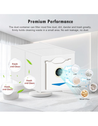 10 Bolsas de Polvo DrFlito N30 para Aspiradora ECOVACS