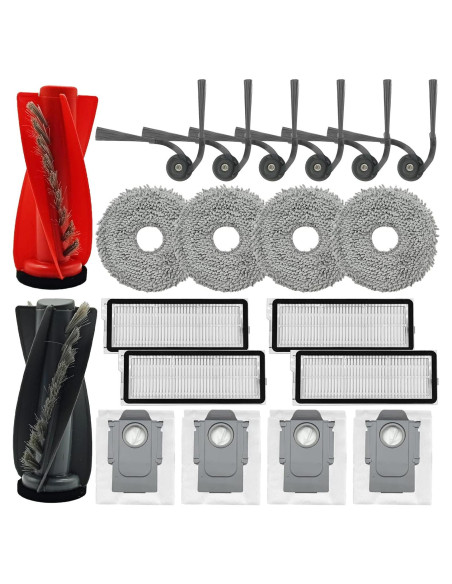 Kit de Accesorios para Aspiradora Robot YUJINRU Roborock Qrevo Kit de Accesorios para Aspiradora Robot YUJINRU Roborock Qrevo