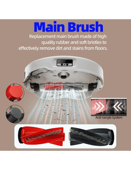 Kit de Accesorios para Aspiradora Robot YUJINRU Roborock Qrevo Kit de Accesorios para Aspiradora Robot YUJINRU Roborock Qrevo