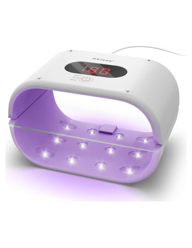 Luz UV de Curado Rápido Akisey 36W Doble Lado 20x20cm