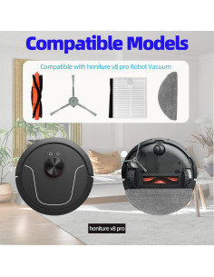 Kit de Repuestos YUJINRU para Aspiradora Robot Honiture V8 Pro 2