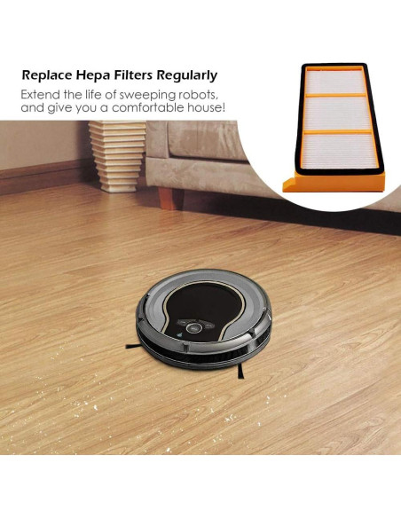 Filtros de Reemplazo KEEPOW para Shark ION Robot 3 Piezas Filtros de Reemplazo KEEPOW para Shark ION Robot 3 Piezas