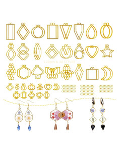 Kit de Joyería de Resina LET'S RESIN 172 Pzs con Anillos