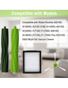 22 Piezas de Repuesto Bvhonwe para iRobot Roomba i7 i3 i4 i6 i8 2