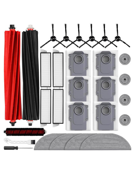 Kit de Accesorios 27PCS para Aspiradora Roborock S8 MaxV Ultra