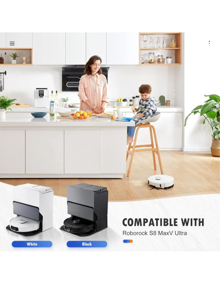 Kit de Accesorios 27PCS para Aspiradora Roborock S8 MaxV Ultra