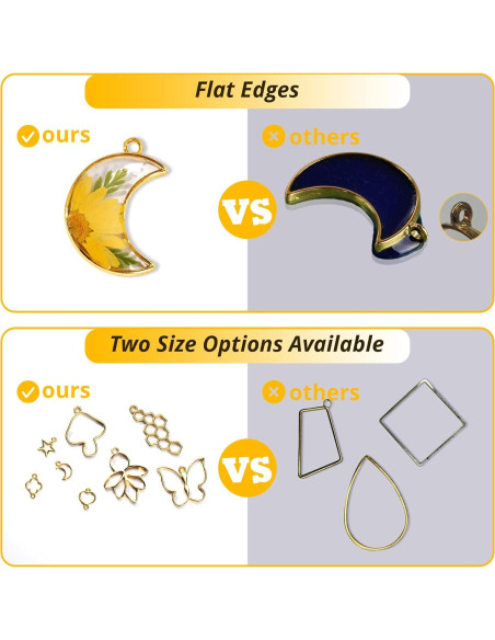 Kit de Joyería de Resina LET'S RESIN 172 Pzs con Anillos