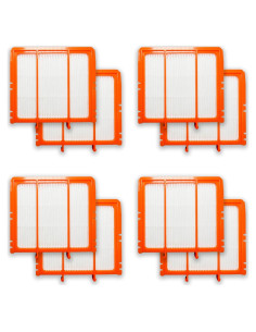 Filtro HEPA Nispira AV2501S para Aspiradoras Shark - Paquete de 8