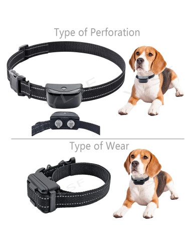 Correa de Nylon para Perros YLSF 2mm 66cm Ajustable Negra