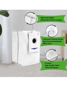 Bolsas de Polvo Electropan para Aspiradoras Deebot X2 y T30 2