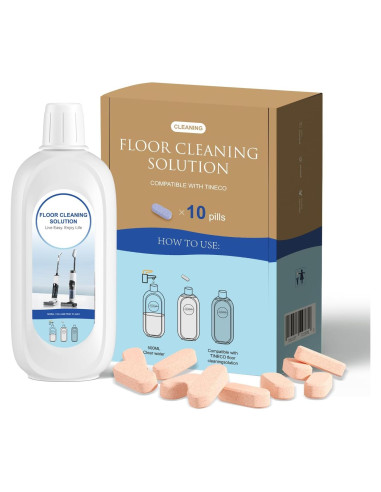 10 Botellas Limpiador Aromas Naranjas Tineco 500ml