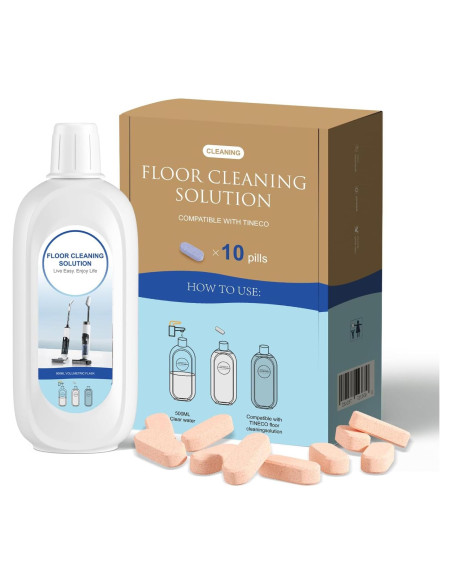 10 Botellas Limpiador Aromas Naranjas Tineco 500ml