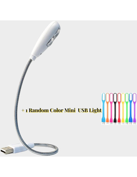 Lámpara de Lectura LED USB Kyfreshpower con Brillo Dimmable