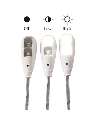 Lámpara de Lectura LED USB Kyfreshpower con Brillo Dimmable