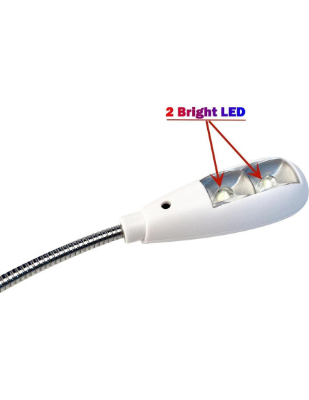 Lámpara de Lectura LED USB Kyfreshpower con Brillo Dimmable
