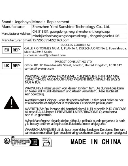 Kit de Accesorios para Aspiradora Robot Jegehoyo Saros 10 Kit de Accesorios para Aspiradora Robot Jegehoyo Saros 10