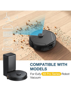 Accesorios de Repuesto Lacvik para Aspiradora Eufy X8 Pro 2