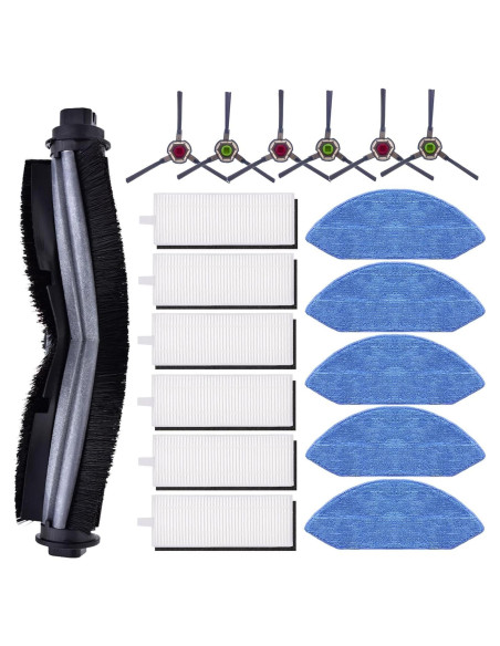 Kit de Accesorios 18 Piezas para Aspiradora Ecovacs Deebot OZMO U2