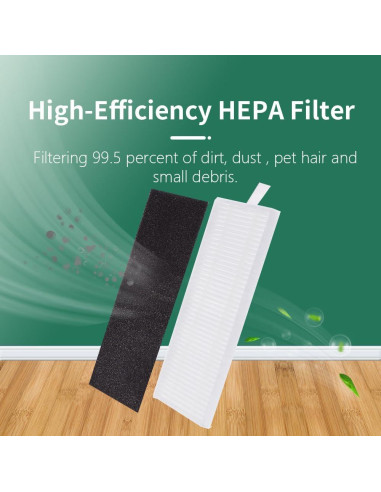 Kit de Accesorios 18 Piezas para Aspiradora Ecovacs Deebot OZMO U2