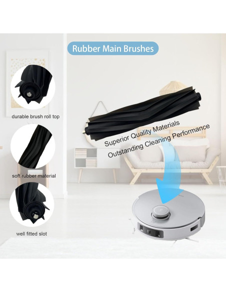 Paquete de 24 Accesorios iKuKurun para ECOVACS Deebot T20