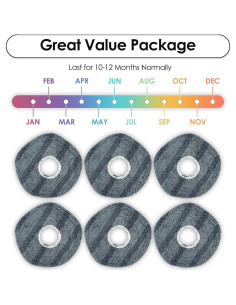 6 Almohadillas de Reemplazo para Trapeador Eufy X10 Pro Omni 2