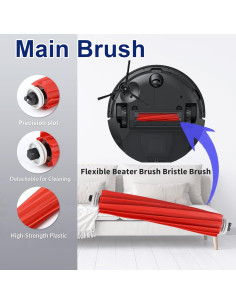 21 Piezas Accesorios para Aspiradora Roborock Q7 Max+ 2