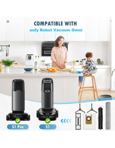 Kit de Accesorios BTRSOLUS para eufy Robot Vacuum S1 Pro - 15 Piezas 2