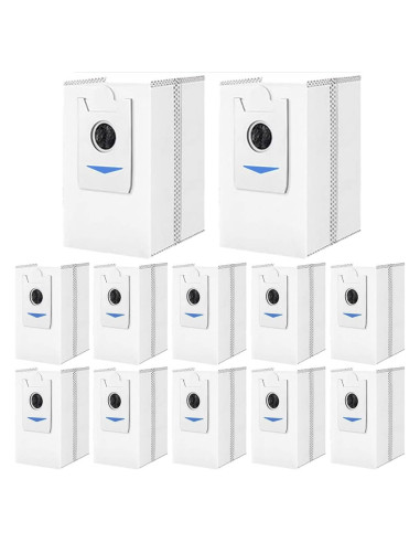 Bolsas de Polvo Electropan para Aspiradora Ecovacs T30s - 12 Pcs