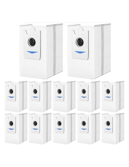 Bolsas de Polvo Electropan para Aspiradora Ecovacs T30s - 12 Pcs