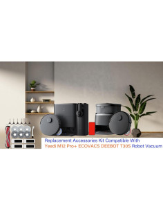 Kit de Accesorios 18 Piezas para Robot Aspiradora Yeedi M12 Pro+ 2