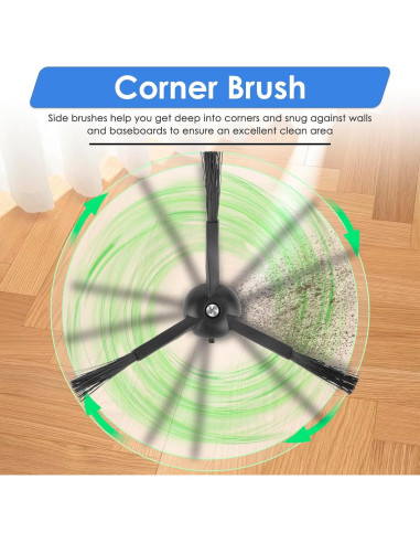 Kit de Repuestos para Aspiradora Robot Q5 Pro - 14 Piezas