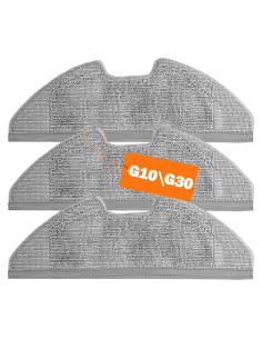 Paños de limpieza lavables BBT para Eufy RoboVac G30/G20/G10 - 3 unidades