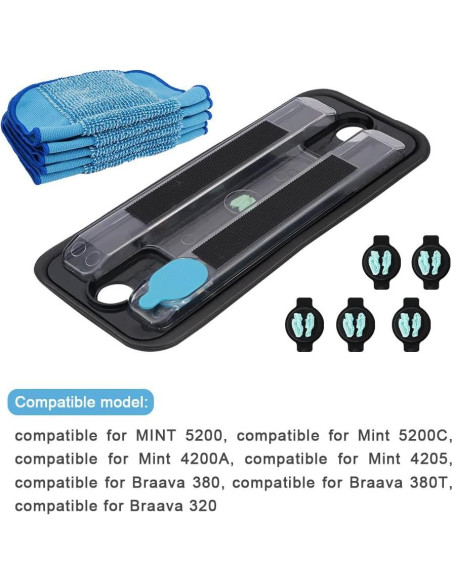 Juego de Almohadillas de Reservorio Tookie 11pcs para Braava