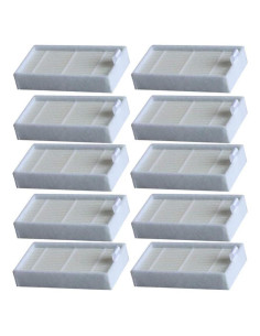 10 Filtros HEPA de Reemplazo LEZHISNUG para Aspiradoras ILIFE