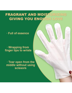 Mascarilla Hidratante para Manos SULADEC - Manteca de Karité y Leche de Cabra - 5 Pares 2