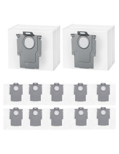 Paquete de 12 Bolsas de Polvo Koyieioo para Roborock 3L