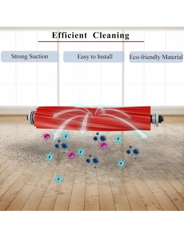 Cepillo Principal de Goma Soniicmomo para Roborock S7 y Q Revo