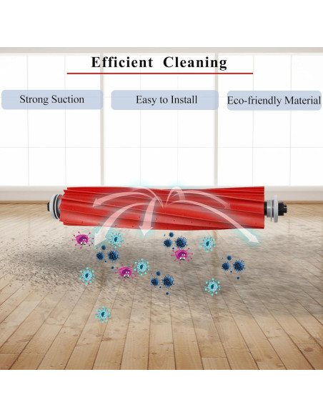 Cepillo Principal de Goma Soniicmomo para Roborock S7 y Q Revo