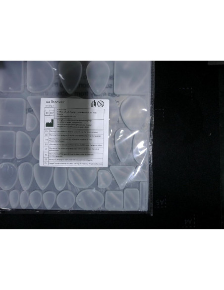 Moldes de Silicona para Joyería de Resina 38 Formas Salbsever