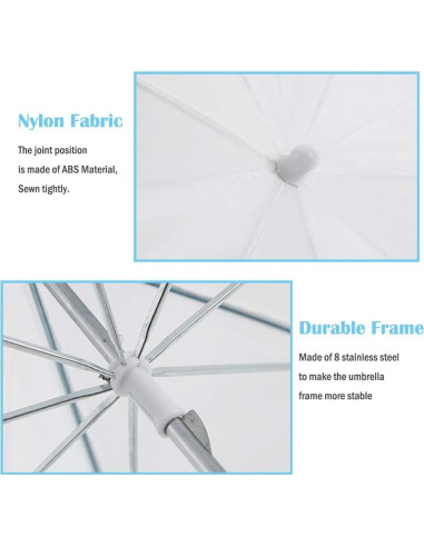 Kit de Iluminación con Paraguas Bcolor FD-8 4 Piezas 84cm