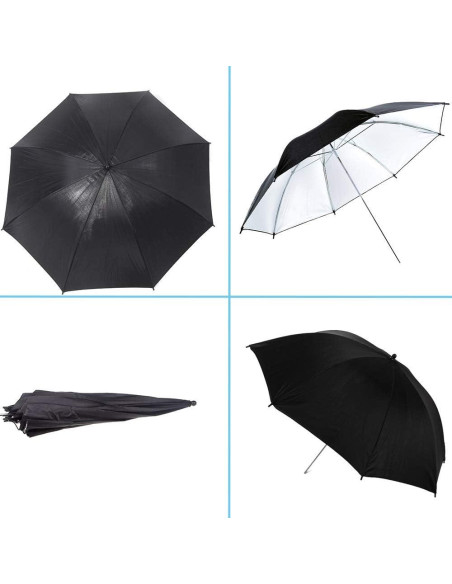 Kit de Iluminación con Paraguas Bcolor FD-8 4 Piezas 84cm