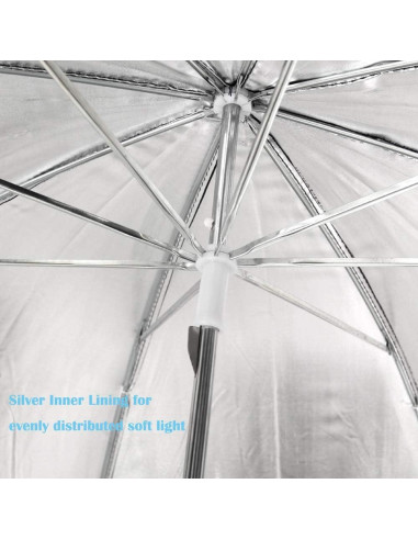 Kit de Iluminación con Paraguas Bcolor FD-8 4 Piezas 84cm