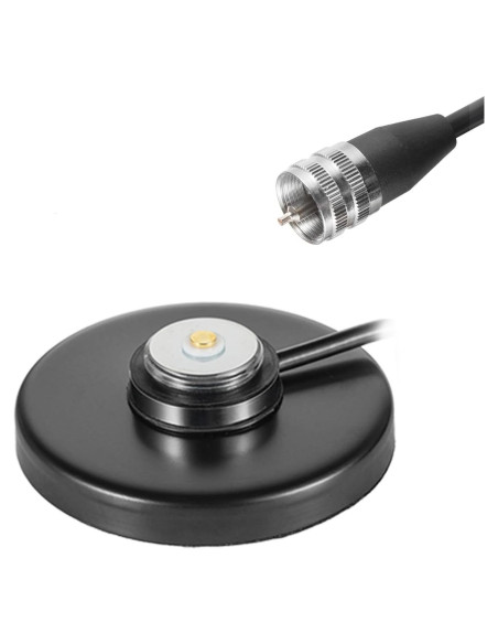 Soporte Magnético NMO Eifagur con Cable PL-259 5m para Antena