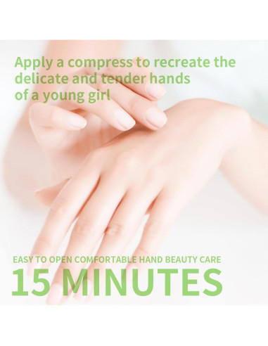 Mascarilla Hidratante para Manos SULADEC - Manteca de Karité y Leche de Cabra - 5 Pares