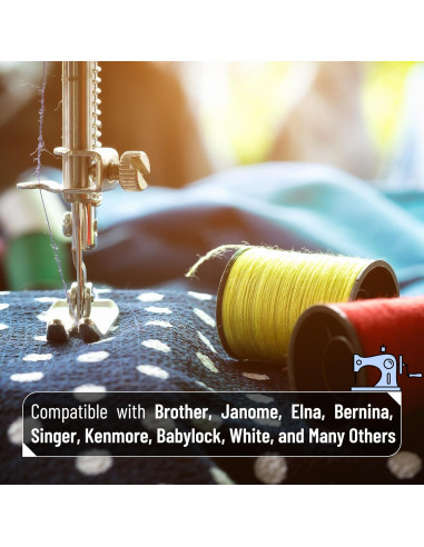 Bobinas de Metal Mr. Pen - Paquete de 64 para Máquina de Coser