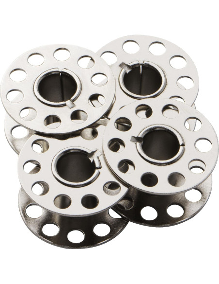 Bobinas de Metal Mr. Pen - Paquete de 64 para Máquina de Coser