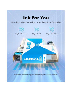 Cartucho de Tinta Compatible Brother LC406XL - Paquete de 4 2