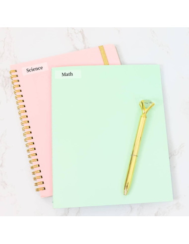 Cinta de Etiquetas Laminada Unismar TZe-121 9mm Negra Transparente - Paquete de 5