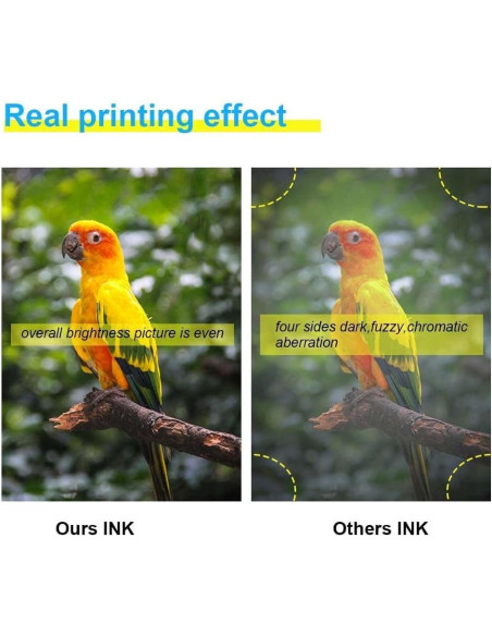 Kit de Recarga de Tinta Universal DLMELHOR 600ml 6 Colores